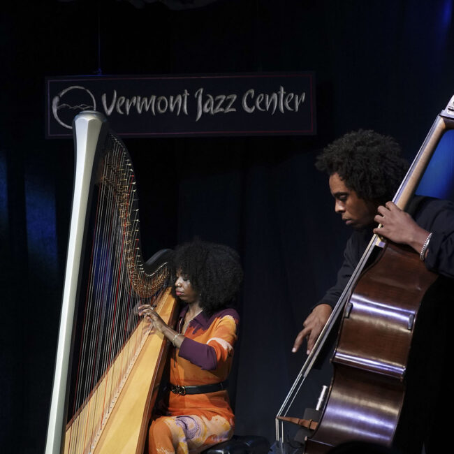 Brandee Younger Trio at the Vermont Jazz Center, January 18, 2025