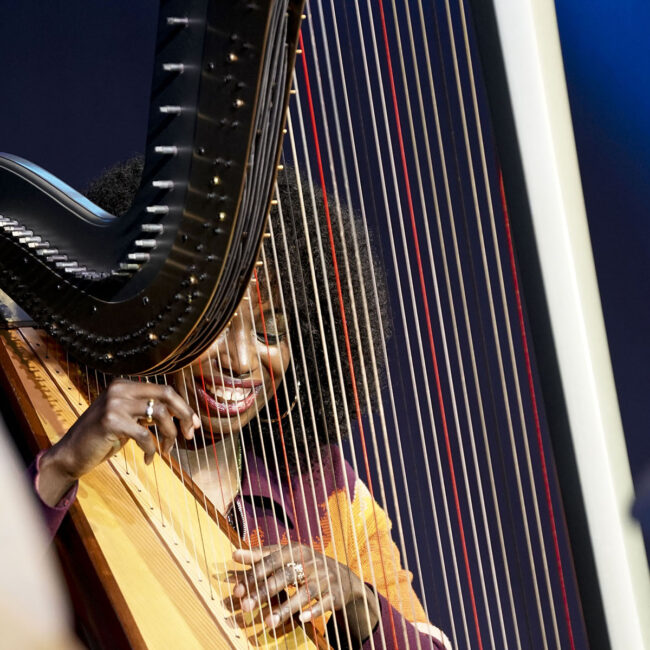 Brandee Younger Trio at the Vermont Jazz Center, January 18, 2025