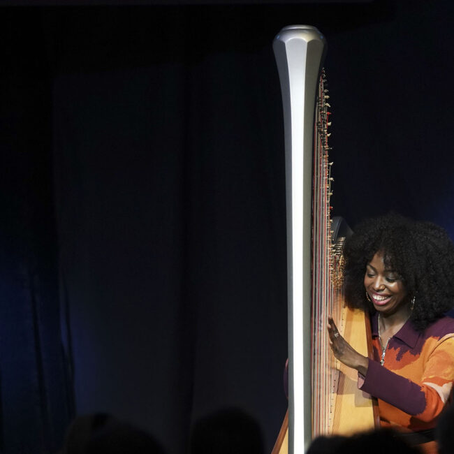 Brandee Younger Trio at the Vermont Jazz Center, January 18, 2025