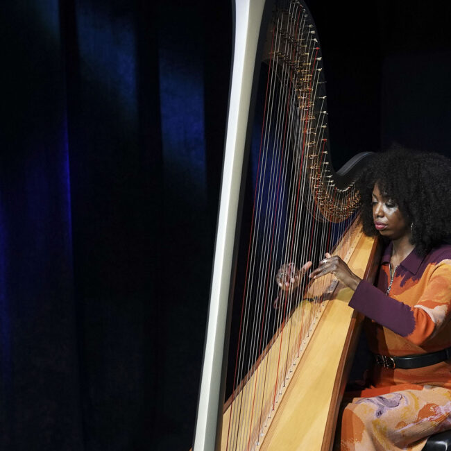 Brandee Younger Trio at the Vermont Jazz Center, January 18, 2025