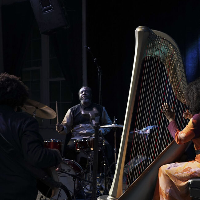 Brandee Younger Trio at the Vermont Jazz Center, January 18, 2025